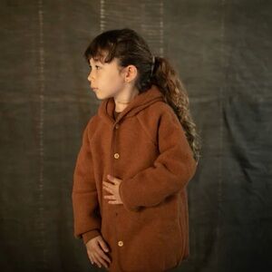 Siskin Tinker Coat in Deep Rust 3-4T